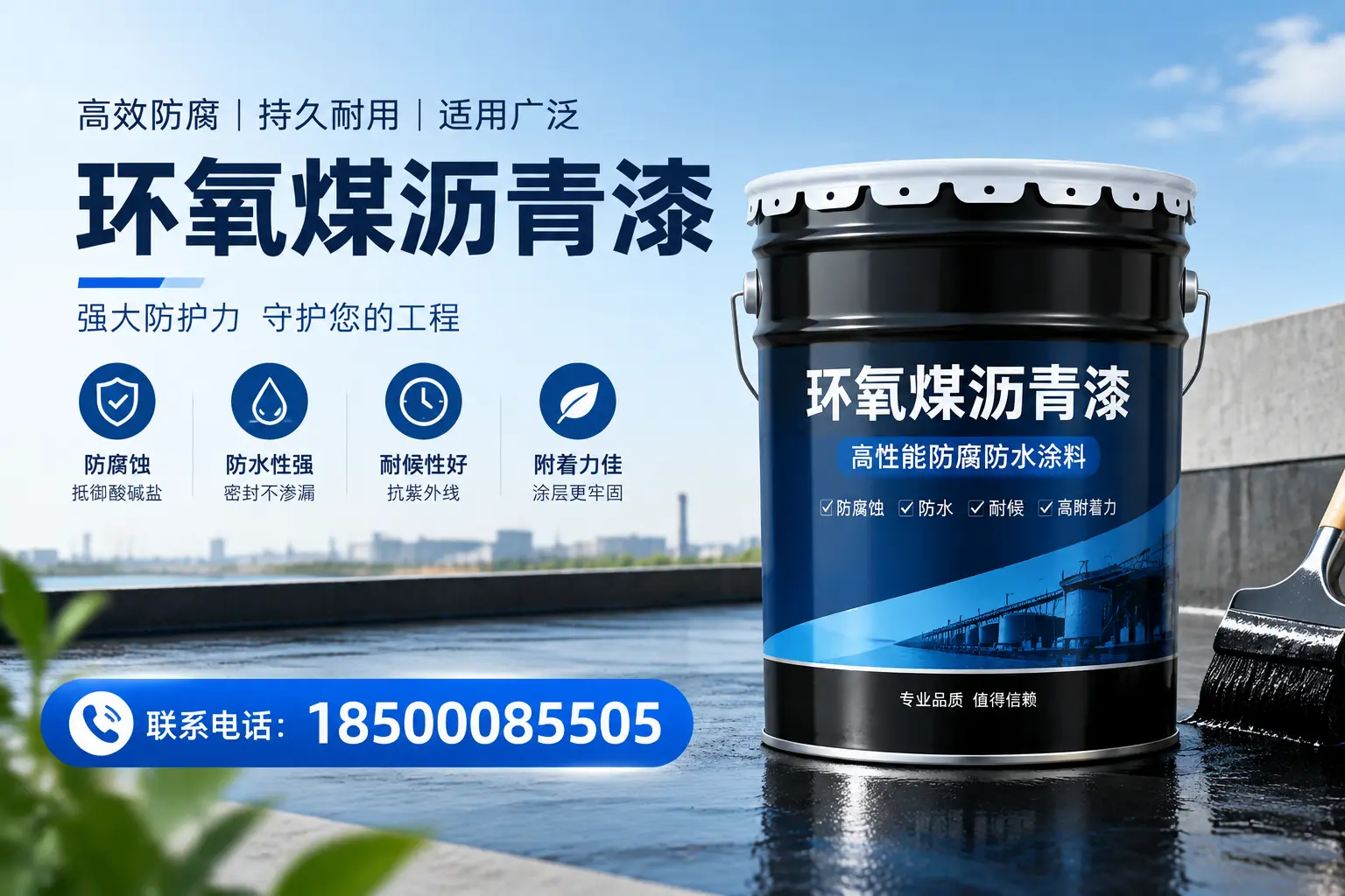 环氧煤沥青漆的施工方法详解，助力曹县企业高效完成项目